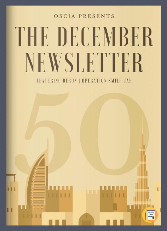 Our 5th OSCIA Newsletter issue is finally out, make sure you check it out through the link in our bio by clicking on its cover p